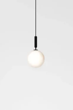 Kjøkkenbelysning Tak|Takpendler>Nuura Miira 1 large Svart / Opal