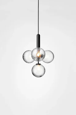 Baderomsbelysning Tak|Kjøkkenbelysning Tak>Nuura Miira 4 /optikk Svart