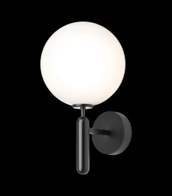 Utelamper - Klassiske Vegglamper>Nuura Miira utendørslampe - Svart / Opal