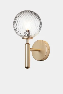 Interiørlamper>Nuura Miira vegglampe / optikk Messing