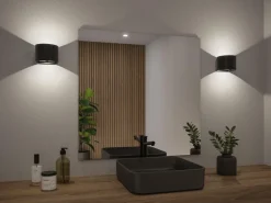 Utelamper Med Opp/Ned Lys|Baderomsbelysning Vegg><noscript><img width=