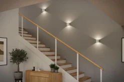 Utelamper Med Opp/Ned Lys|Baderomsbelysning Vegg><noscript><img width=