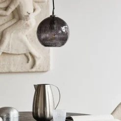 Kjøkkenbelysning Tak|Takpendler>Nordal Nyx takpendel 20 cm Røykfarget