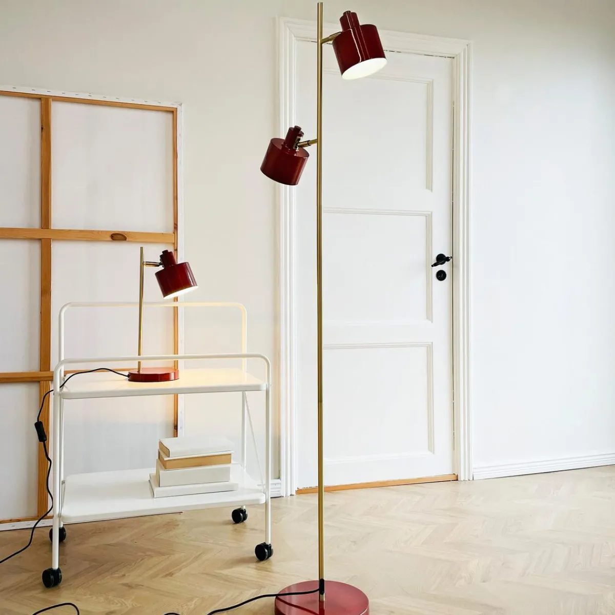 Leselamper Gulv>Dyberg Larsen Ocean gulvlampe 2-lys 160 cm