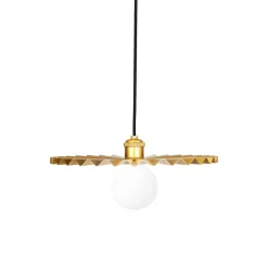 Kjøkkenbelysning Tak|Takpendler>Globen Lighting Omega takpendel 35 - Gull