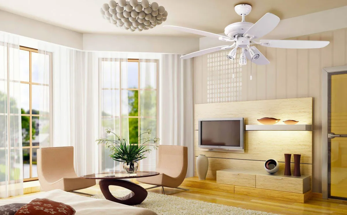 Takvifter>Texa Design Orion takvifte GU10 - Hvit/Eik vendbare blad Hvit / Eik