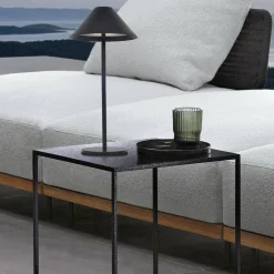 Oppladbare Bordlamper>NorDesign Oris bordlampe oppladbar IP54 - Svart