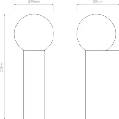 Baderomsbelysning Vegg><noscript><img width=