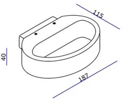 Utelamper Med Opp/Ned Lys><noscript><img width=