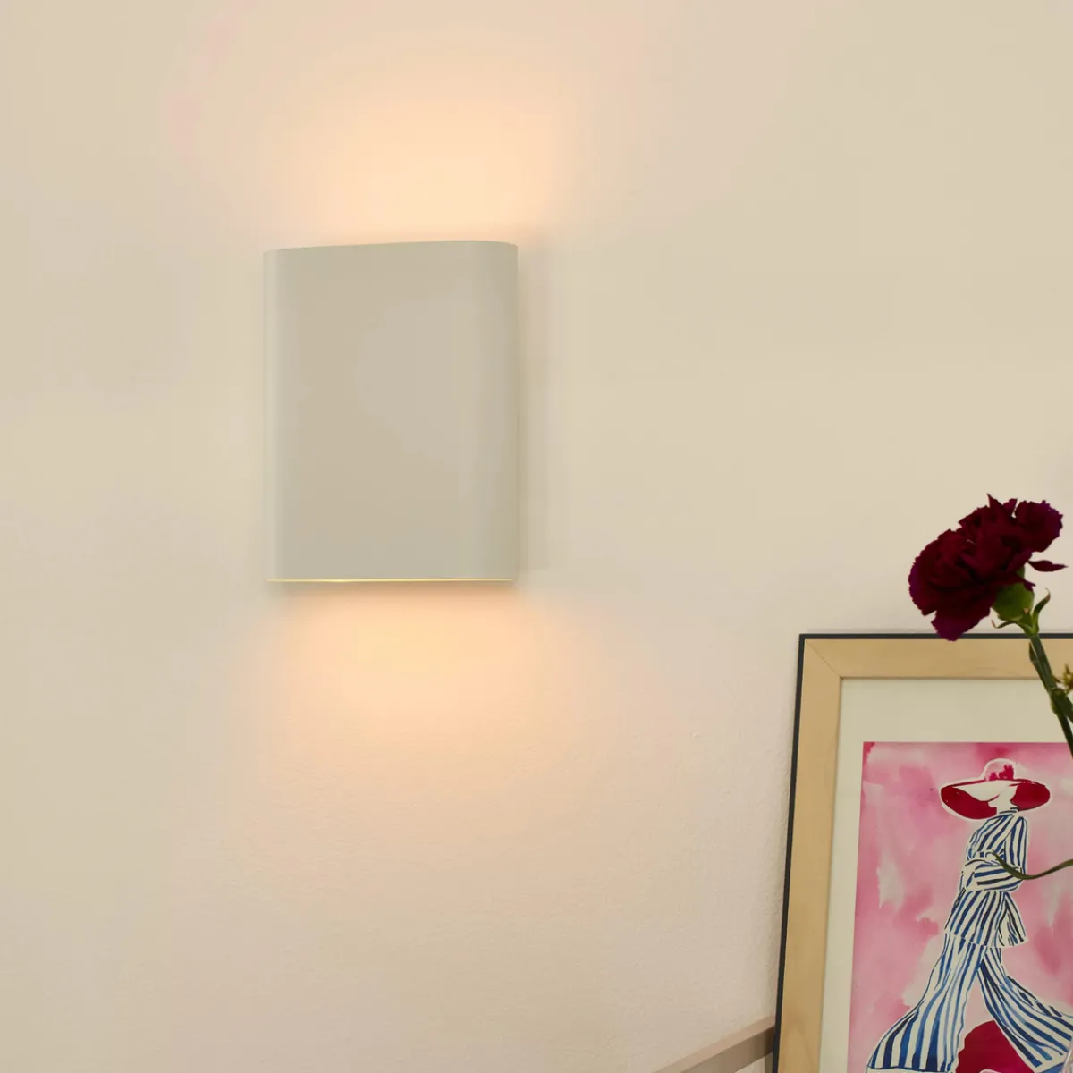 Vegglamper Med Opp/Ned Lys>Lucide Ovalis vegglampe opp/ned