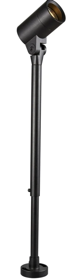 Uplights>NorDesign Oz K1 justerbar vegglampe utendørs spot IP65 GU10 - Svart