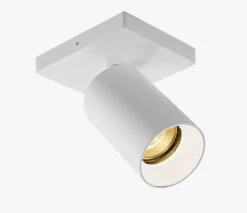 Kjøkkenbelysning Tak|Spotter & Skinner>NorDesign OZ K1 taklampe med 1 spott - Hvit