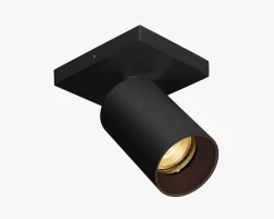 Kjøkkenbelysning Tak|Spotter & Skinner>NorDesign OZ K1 taklampe med 1 spott - Svart