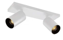 Kjøkkenbelysning Tak|Spotter & Skinner>NorDesign OZ K2 taklampe med 2 spotter - hvit/Svart Hvit / Svart