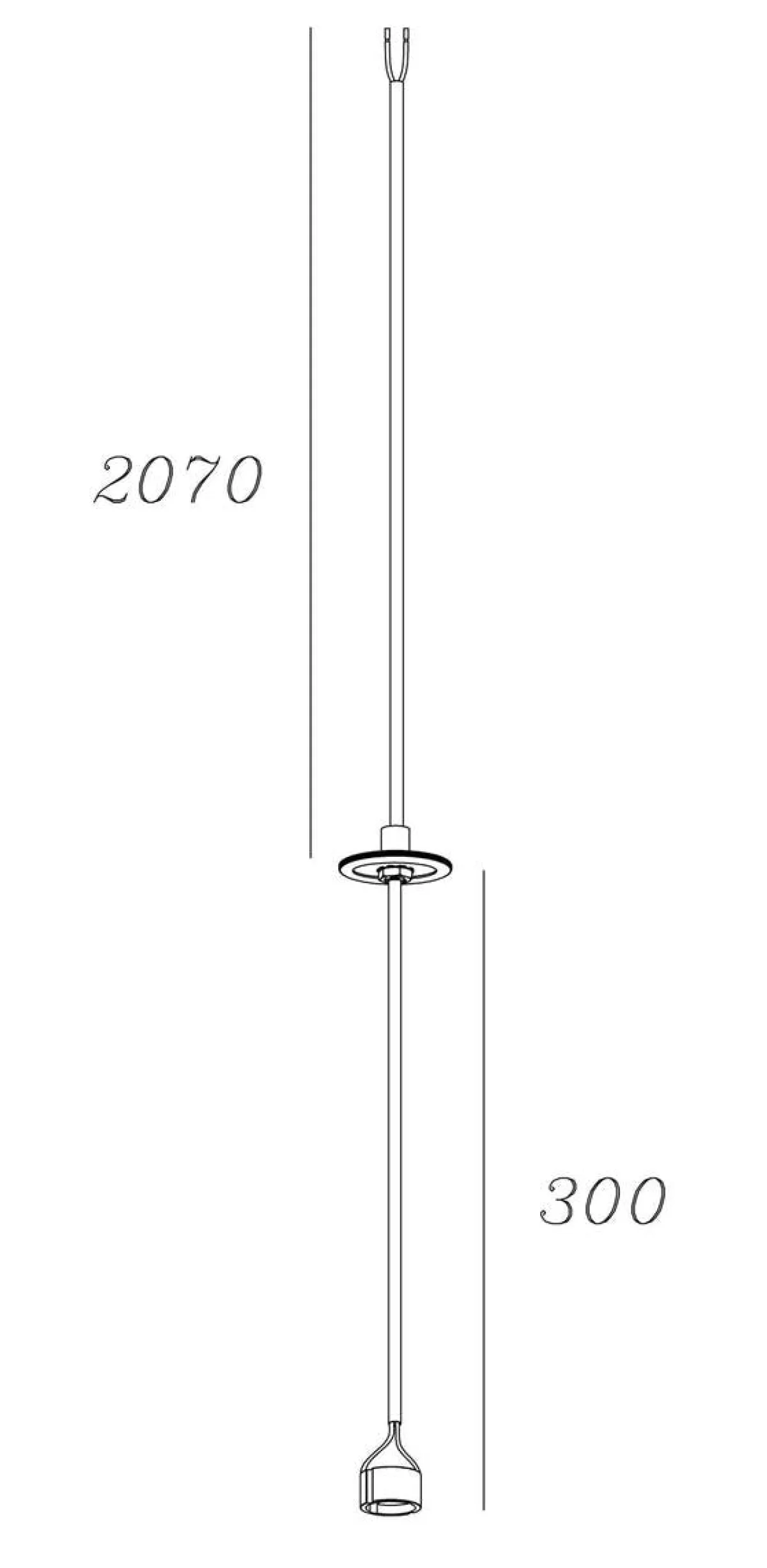 Kjøkkenbelysning Tak|Takpendler>NorDesign Oz mini pendeloppheng uten tube