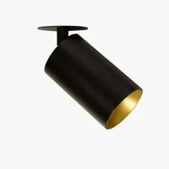 Kjøkkenbelysning Tak|Spotter & Skinner>NorDesign Oz Recessed downlight spot - sand Svart/gull Svart / Gull