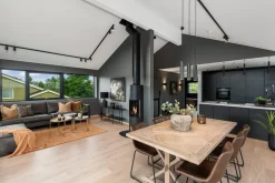 Kjøkkenbelysning Tak|Vox Spotskinner>NorDesign Oz spotskinne 3 spotter 1 meter - Svart/Gull