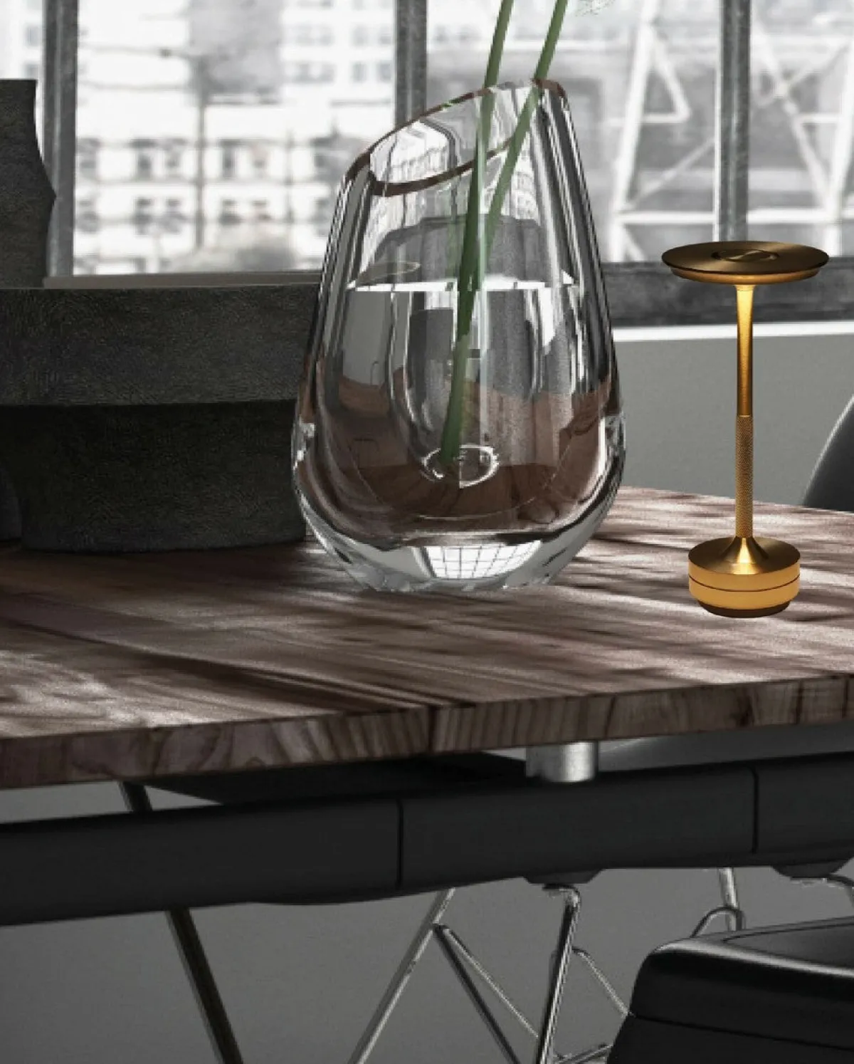 Oppladbare Bordlamper>NorDesign Pamir bordlampe 3W IP20 - Oppladbar