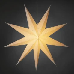 Adventsstjerner>Konstsmide Pappstjerne 115 cm 9 armet - Hvit