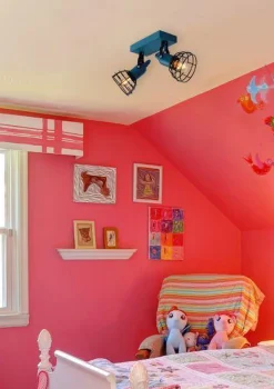 Kjøkkenbelysning Tak|Barneromsbelysning>Lucide Pauline taklampe Blå