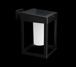 Solcellebelysning|Utelamper - Klassiske Vegglamper>Philips Camill vegglampe 1,4W 3000 Kelvin IP44 solcelledrevet med dag/natt og bevegelse sensor Svart