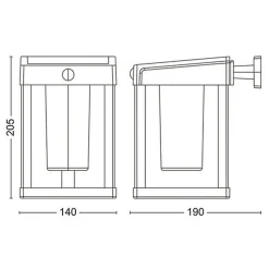 Solcellebelysning|Utelamper - Klassiske Vegglamper><noscript><img width=