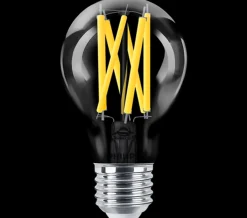 Led-Pærer E27 Sokkel>Philips Filament warmglow E27 LED 10,5W 60mm dimbar - Klar