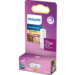 Led-Pærer G9 Sokkel>Philips G9 LED 2700K 2,6W - Dimbar v1
