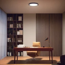 Kjøkkenbelysning Tak|Philips Hue>Philips Hue Aurelle rund taklampe 2200-6500K White Ambiance - Svart
