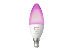 Led-Smartlyspærer|Led-Pærer E14 Sokkel>Philips Hue B39 E14 lyspære 4W 2200-6500K pluss farge
