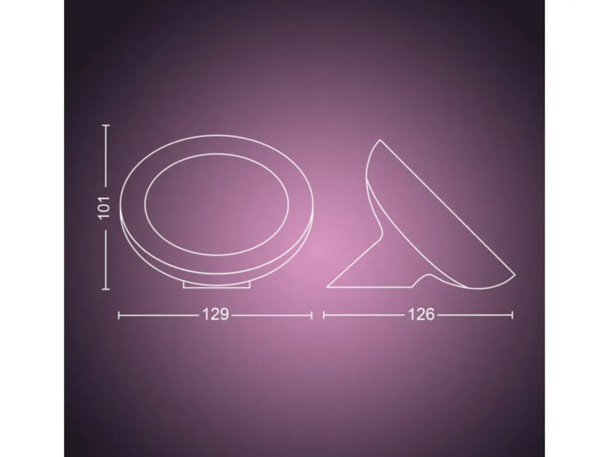 Philips Hue>Philips Hue Bloom bordlampe white and color ambiance