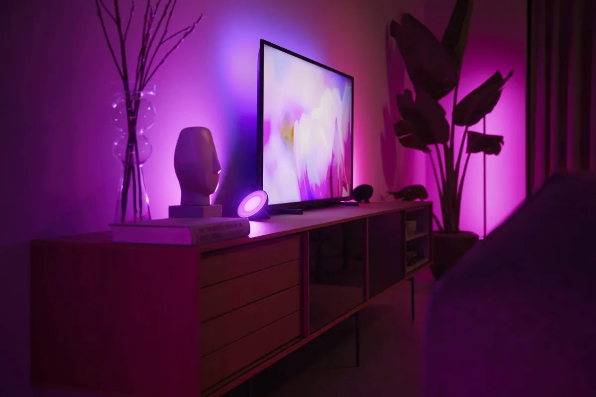 Philips Hue>Philips Hue Bloom bordlampe white and color ambiance