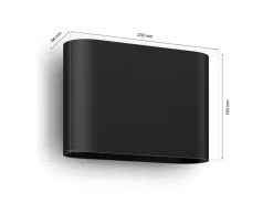 Utelamper Med Opp/Ned Lys|Philips Hue><noscript><img width=