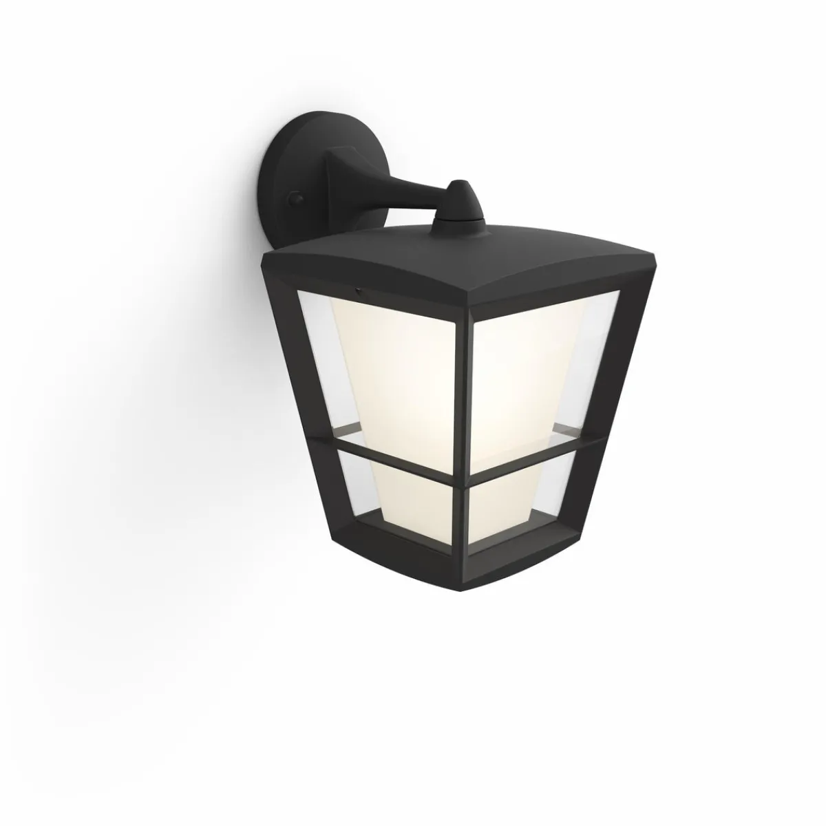 Utelamper - Veggskjold / Plafond|Philips Hue>Philips Hue Econic utendørs vegg white ambiance & color luminairs Svart