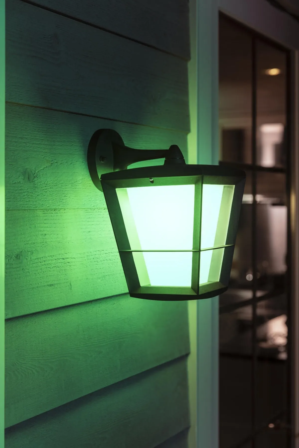 Utelamper - Veggskjold / Plafond|Philips Hue>Philips Hue Econic utendørs vegg white ambiance & color luminairs Svart