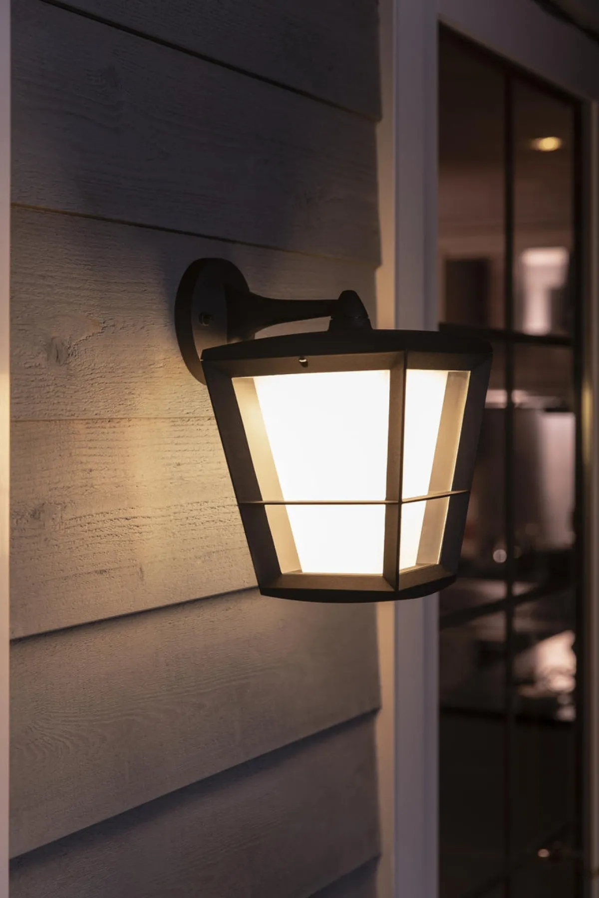 Utelamper - Veggskjold / Plafond|Philips Hue>Philips Hue Econic utendørs vegg white ambiance & color luminairs Svart