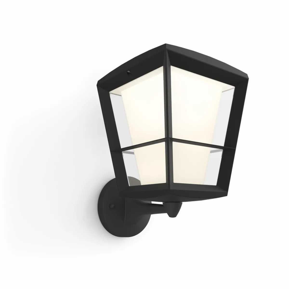 Utelamper - Veggskjold / Plafond|Philips Hue>Philips Hue Econic utendørs vegg 2 white ambiance & color luminairs Svart