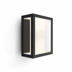 Utelamper - Veggskjold / Plafond|Philips Hue>Philips Hue Impress large vegglampe white ambiance & color luminaires Svart