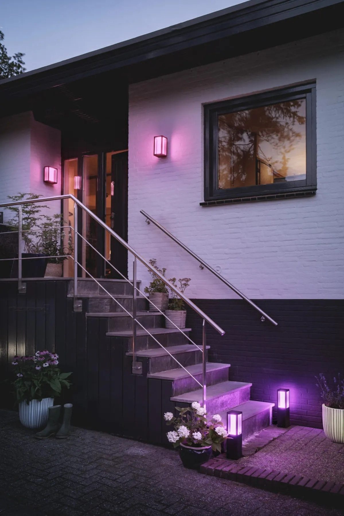 Pullert|Philips Hue>Philips Hue Impress pullert white ambiance & color luminaires Svart