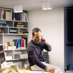 Kjøkkenbelysning Tak|Philips Hue>Philips Hue Pillar dobbel spot m/fjernkontroll White Ambiance