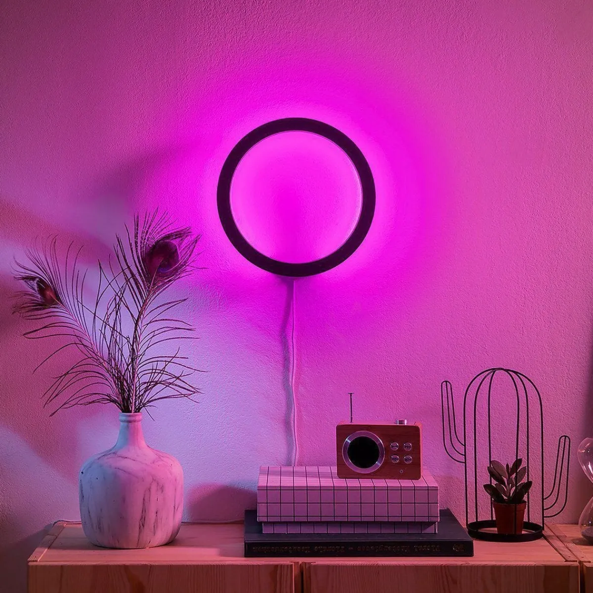 Philips Hue|Interiørlamper>Philips Hue Sana vegglampe white and color ambiance