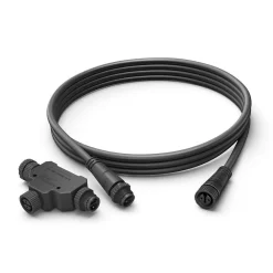 Philips Hue>Philips Hue Utendørs kabelforlenger 2,5 meter Svart