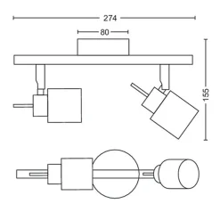 Kjøkkenbelysning Tak|Spotter & Skinner><noscript><img width=