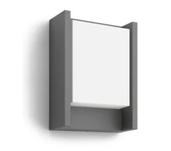 Utelamper - Veggskjold / Plafond>Philips myGarden Arbour vegglampe utendørs 6W IP44 - Antrasitt