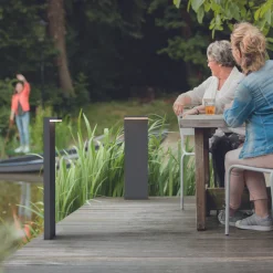 Pullert>Philips myGarden Bustan pullert 77 cm utendørs IP44 2x4,5W LED - Antrasitt