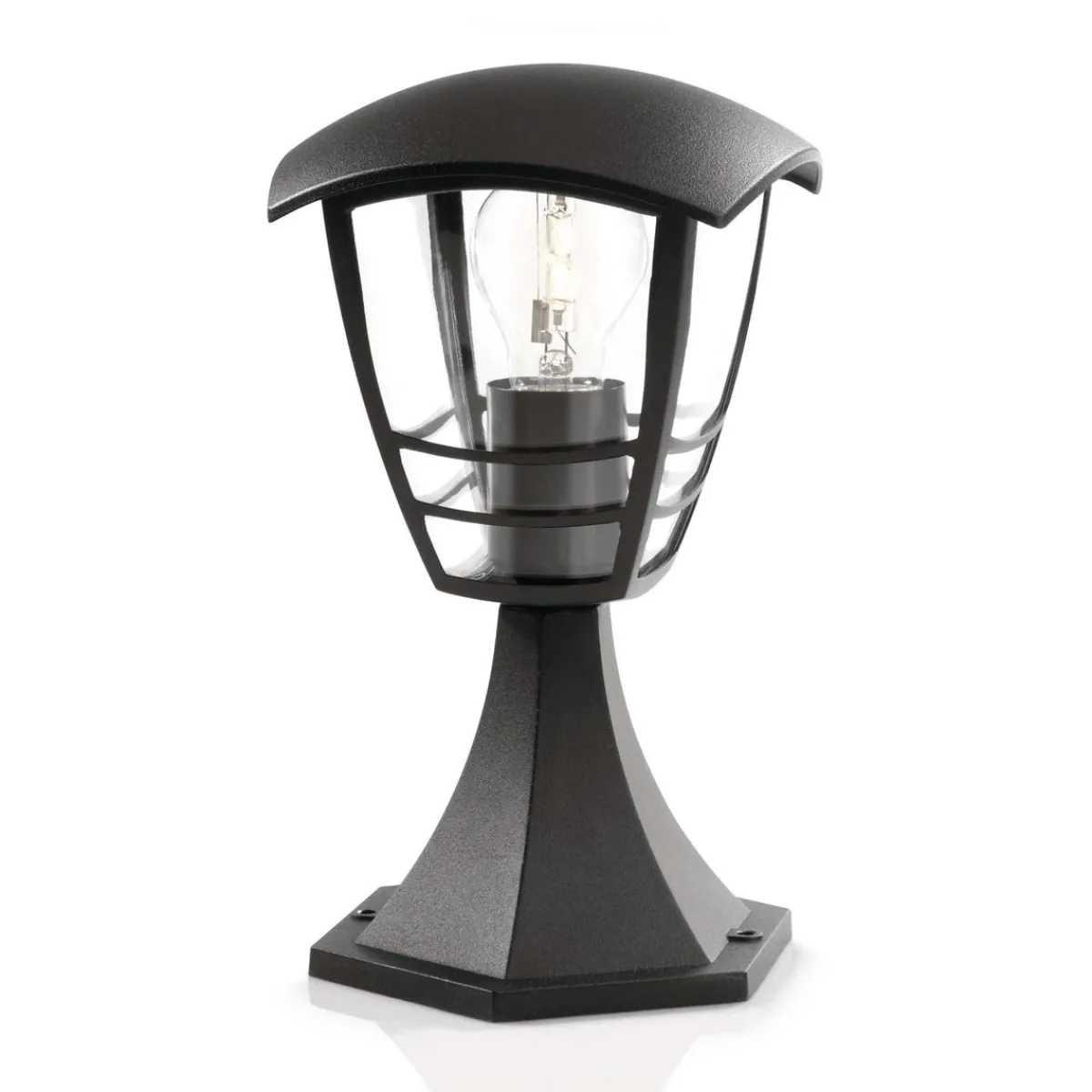 Portstolper>Philips myGarden Creek stolpe 30 cm utendørs IP44 - Svart