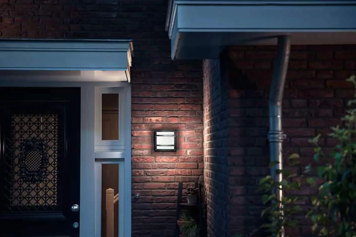 Utelamper - Veggskjold / Plafond>Philips myGarden Petronia 12W - Antrasitt Grå