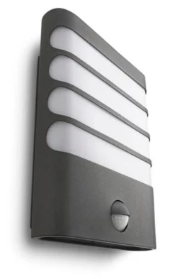 Utelamper - Veggskjold / Plafond>Philips myGarden Raccoon vegglampe utendørs 3W IP44 m/bevegelses sensor IR