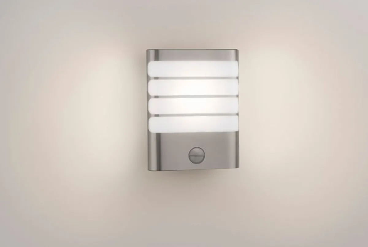 Utelamper - Veggskjold / Plafond>Philips myGarden Raccoon vegglampe utendørs 3W IP44 m/bevegelses sensor IR