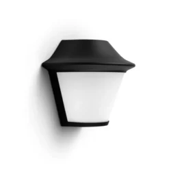 Utelamper - Klassiske Vegglamper>Philips myGarden Serres vegglampe utendørs IP44 - Svart